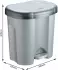 Rotho Duo Abfalleimer 2 x 10 L grau