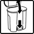 Rotho Duo Abfalleimer 2 x 10 L grau