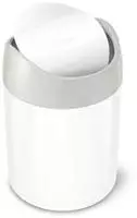 1,5L Mini-M&uuml;lleimer, wei&szlig;