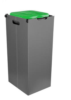 BigDean Müllsackhalter SichtFix 2.0 80l grün