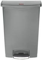 Rubbermaid Step-On-Tretabfallbeh&auml;lter - 90 L grau.