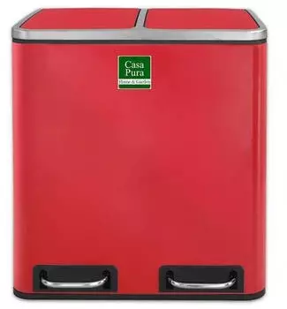 Casa Pura Trennsystem Felix 2x30l rot