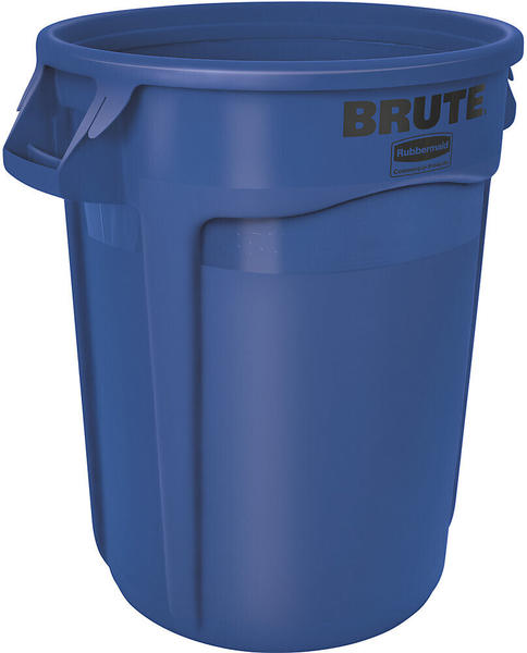 Rubbermaid Universalcontainer Brute, rund, Inhalt 121l, blau (FG263273BLUE)