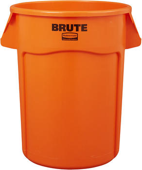 Rubbermaid Universalcontainer Brute, rund, Inhalt 121l, orange (2119308)