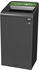 Rubbermaid Wertstoffsammler Configure 125l Edelstahl/grün (2154778)