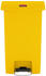 Rubbermaid Tretabfallsammler Slim Jet 50l BxHxT 456x719x292mm gelb (1883575)