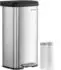 Songmics Mülleimer 68l silber