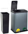 Svita TC2X20 Küchen-Eimer 40l 2x20 grau (91863)