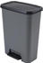 Curver Compatta Duo Papierkorb 23l+23l grau/schwarz (CRV249813)