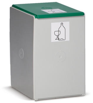 VAR Wertstoffsammler 40 Liter, Deckel grün