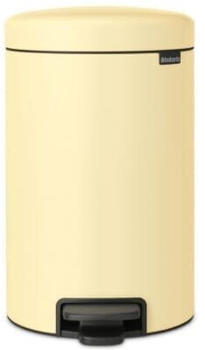 Brabantia New Icon Treteimer 12l mellow yellow