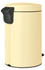 Brabantia New Icon Treteimer 12l mellow yellow
