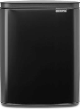 Brabantia Bo Abfalleimer 12l matt schwarz