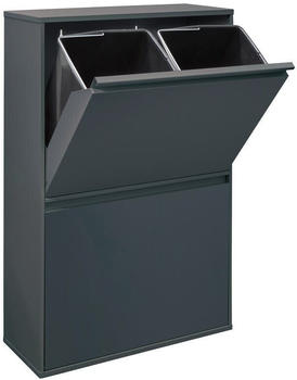 Arregui Basic M&uuml;lltrennsystem 4x17l anthrazit
