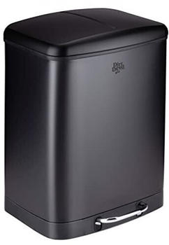 Dirt Devil Tretm&uuml;lleimer 2 x 12l schwarz