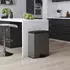Curver Tretmülleimer Deco Rechteckig 65L Grau