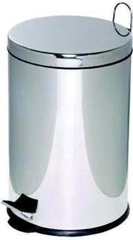 Alco Mülleimer 2962, verchromt Metall, 20l
