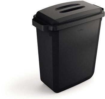 DURABLE Mülleimer Durabin ECO, VEH2022051, schwarz Kunststoff, 60l