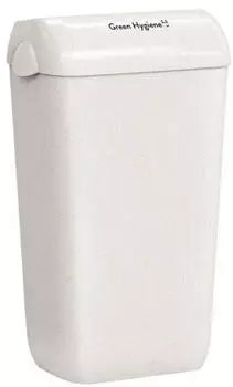 Green Hygiene M&uuml;lleimer Korbleger, wei&szlig; Kunststoff, 23l