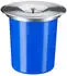 Relaxdays Einbaumülleimer 10035443, für Arbeitsplatte, Edelstahl, 5l