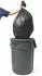 Rubbermaid Mülleimer Brute Round, FG264360GRAY, grau Kunststoff, 166,5l