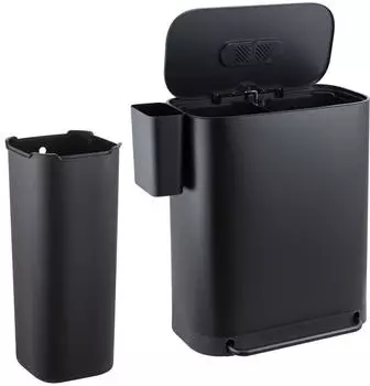 Svita Mülleimer MLT2X30 2 x 30l schwarz