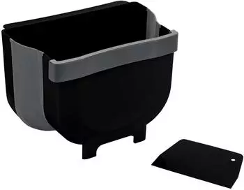 Wenko 5 L Abfalleimer Fago schwarz