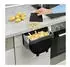Wenko 5 L Abfalleimer Fago schwarz