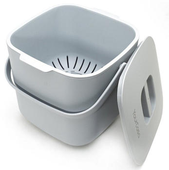 YourCasa Biomülleimer 4L Grau