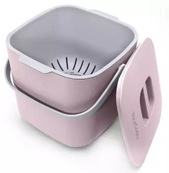 YourCasa Biomülleimer 4L Rosa