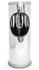 Relaxdays Standaschenbecher Edelstahl H 37,5 cm silber