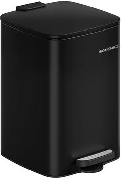 Songmics Tretm&uuml;lleimer mit Deckel 20l tintenschwarz (LTB592B02)