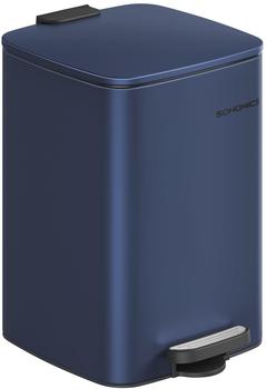 Songmics Tretm&uuml;lleimer mit Deckel 20l mitternachtsblau (LTB592Q02)