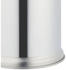 Relaxdays Standaschenbecher Edelstahl H 52,5 cm silber