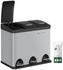 Mülltrennsystem 24l Taubengrau (BTL024G01)