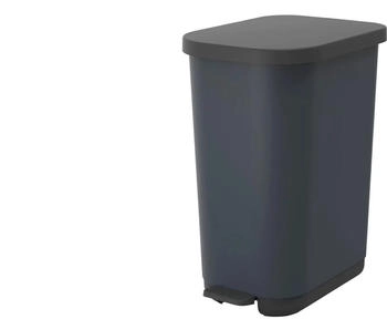 Rotho verstellbare Müllbeutelhalter IML Midnight Blue