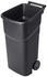 Rotho ATLAS Mülltonne 100 Liter 4510105053 Farbe: schwarz / kompostgrün