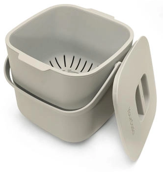 YourCasa Komposteimer 7l beige