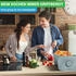 YourCasa 5l Komposteimer mit Sieb