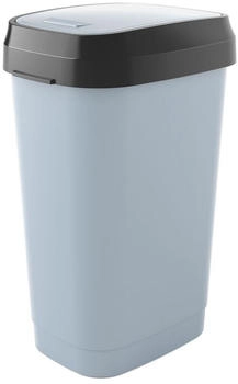 Curver Abfallbehälter, Kunststoff, grau/anthrazit, 50 Liter (8077000030701)