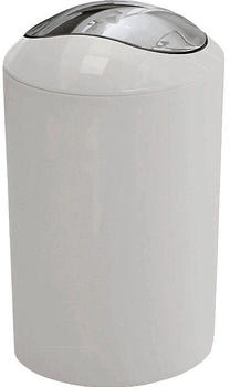Kleine Wolke Kosmetikeimer Glossy grau (511971)
