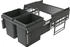 Naber Cox® Base 360 K/600-2 ohne Biodeckel Abfallsammler/Anthrazit / 2x 15,5 L (8013402)