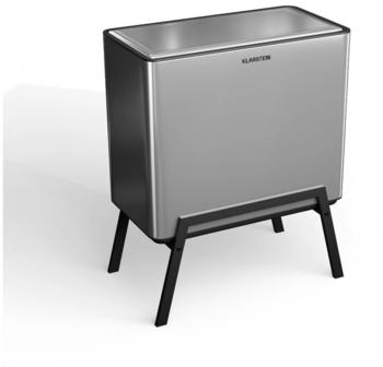 Klarstein Yuma 40 L inkl. Komposteimer mit Standbeinen Geruchsfilter (KG27-Yuma40L-Stainle)