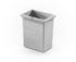 Hailo Inneneimer 1102439 hellgrau 7 L 226 x 156 x 255 mm mit Deckel (1102-43)