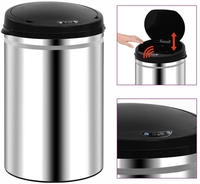 vidaXL Automatischer Sensor-M&uuml;lleimer 30 L Edelstahl