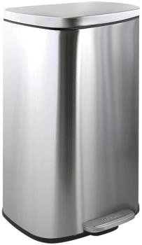 Spirella Treteimer 30l silber