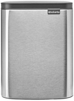 Brabantia Bo Waste Bin 7 l Rechteckig Stahl Stahl Stahl Manuell