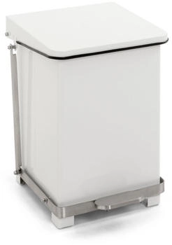 Brabantia Industrieller Tritt-Mülleimer 27 Liter - Weiß