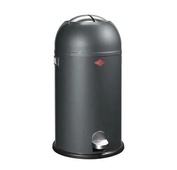 Wesco Kickmaster Soft. Abfallsammler 33 Liter graphit