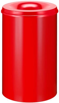 Brabantia Feuerlöschender Papierkorb 110 Liter - Rot